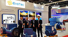 EvoTec星空平台惊艳亮相2018中东迪拜电力展