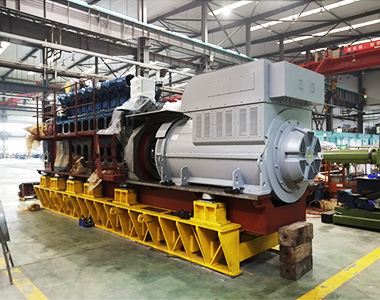 贵州省盘州红达瓦斯电站项目配4台星空平台6极高压1550KW/10.5KV