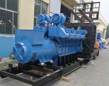 星空平台1200KW/400V陆用发电机应用于某房地产项目