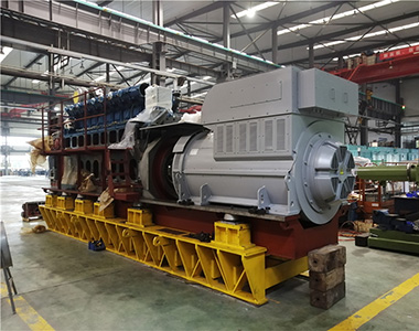 贵州省盘州红达瓦斯电站项目配4台星空平台6极高压1550KW/10.5KV
