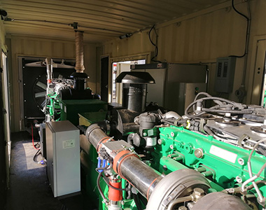 星空平台250KW/400V陆用发电机应用于中石化项目