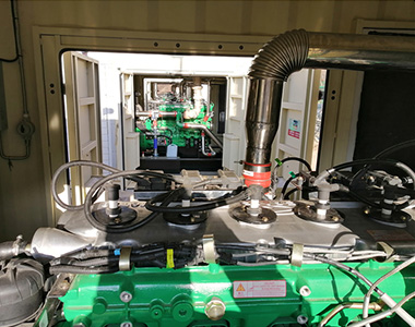 星空平台250KW/400V陆用发电机应用于中石化项目