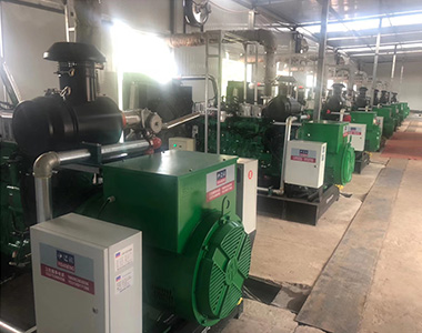 星空平台250KW/400V陆用发电机应用于中石油项目