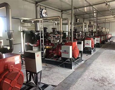 星空平台250KW/400V陆用发电机批量应用于陕北中石油项目