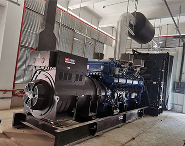 星空平台2000KW /10.5KV高压发电机用于某芯片项目