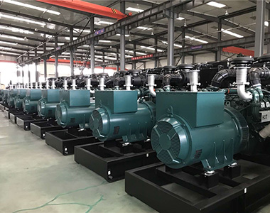中东出口项目星空平台配斗山18台600KW