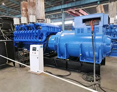 星空平台1800KW/10.5Kv高压发电机应用于某工厂项目